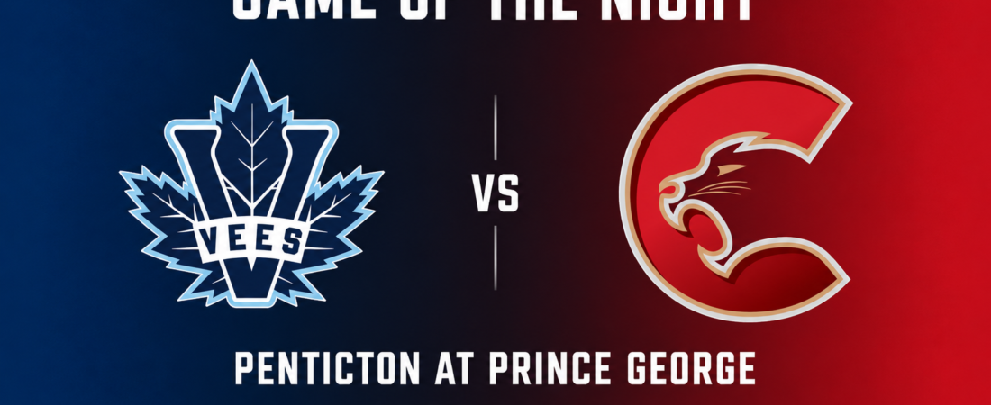 September 18th Game of the Night: Vees and Cougars renew playoff rivalry in Prince George